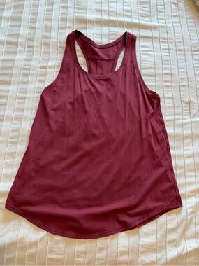 Lululemon Women’s Racerback Tank Top — Burgundy